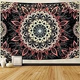 Yugarlibi Mandala Wandbehang Wandteppich Indisch Böhmisch Hippie Wandtuch Wand...