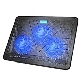 TECKNET Laptop Kühlpads, Laptop Kühler für 12-17 Zoll, Cooling Pad Notebook Cooler...