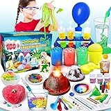 UNGLINGA 100+ Experimente Wissenschaft Kit für Kinder, leuchtenden Substanzen,...