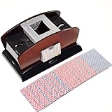 XINGma Automatische Spielkartenmischmaschine Mit 1-2 Decks, Vollautomatische...