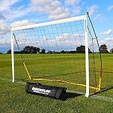 QUICKPLAY KICKSTER 1.8x1.2m Jugend-Fußballtor - Schnell aufbaubares tragbares...