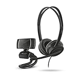 Trust Doba 2-in-1 Home Office Set, On-Ear USB Headset mit Mikrofon und HD...