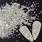 Sularpek 1440 Stück Strasssteine, 2 mm Glitzersteine, Glitzersteine Selbstklebend, AB...