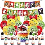 IFHDO Angry Birds Geburtstagsfeier Party Dekoration Set 32 Stücke Angry Birds Geburtstag...