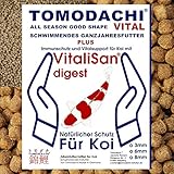 Koifutter mit Monoglyceriden für Koigesundheit, Immunschutz, Stoffwechsel, Verdauung,...