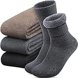 Reamphy Thermosocken Herren, Dicke Warme Socken Herren, Winter Atmungsaktives...