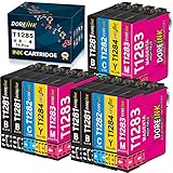 T1285 Multipack Druckerpatronen Kompatibel für Epson T1281 T1282 T1283 T1284...