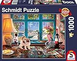 Schmidt Spiele 58344 Am Puzzletisch, 1000 Teile Puzzle