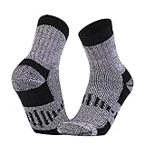 TDONE Sportsocken für Damen und Herren, feuchtigkeitsableitend, atmungsaktiv, Baumwolle,...