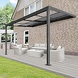 HOME DELUXE - Terrassenüberdachung Solis Deluxe - 579 x 295 x 233/272 cm -...