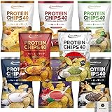 IronMaxx Protein Chips 40 - Kennenlernpaket - Mixbox - High Protein Low Carb -...