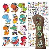 Magicat Premium leuchtende Kinder Tattoos I 134 ansprechende Tattoo Aufkleber I Neon...