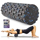 Faszienrolle mit 3D-Texturmassage, Foam Roller(33cm x 14cm) zur Muskelverspannungen...