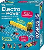 KOSMOS 620707 Electro Power, Technik Experimentierkasten für Kinder ab 8 Jahre,...