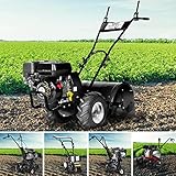 BRAST Benzin Motorhacke Gartenfräse 1,9kW(2,6PS)-5,15kW(7PS) 25-85cm...