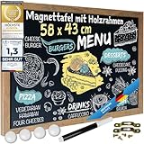 Magnetische Kreidetafel Schreibtafel Magnet-Tafel zum Aufhängen Schiefertafel...