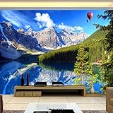 tapeten fototapeten 368x254cm Schneeberge und Seen selbstklebend Art - Moderne Wand-deko...