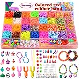 Na meng Loom Bänder Set für Kinder,Loom Gummis für Armband Gummibänder...