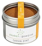 Zauber der Gewürze Cassia Zimt - gemahlen, Cassia Zimtpulver für intensiven...