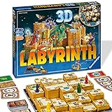 Ravensburger 26113 - 3D Labyrinth - Familienklassiker, Spiel für Erwachsene und...