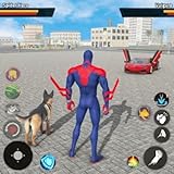 Rope Hero Fighter City 3D